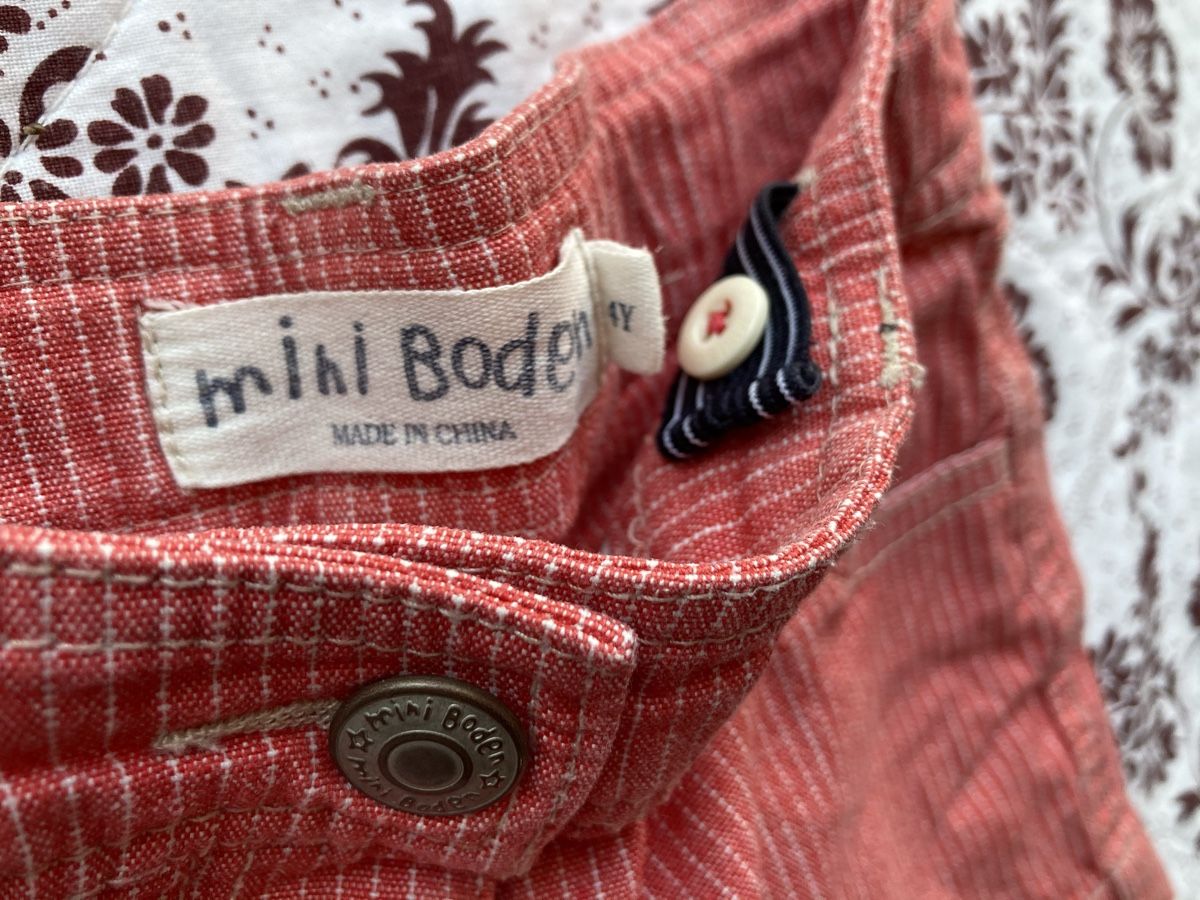 Mini Boden Pantaloni: Mini Boden Shirt Gr.104 neuwertig – Nuovo (secondo la descrizione) da Bottighofen venduto da fritz-81 1