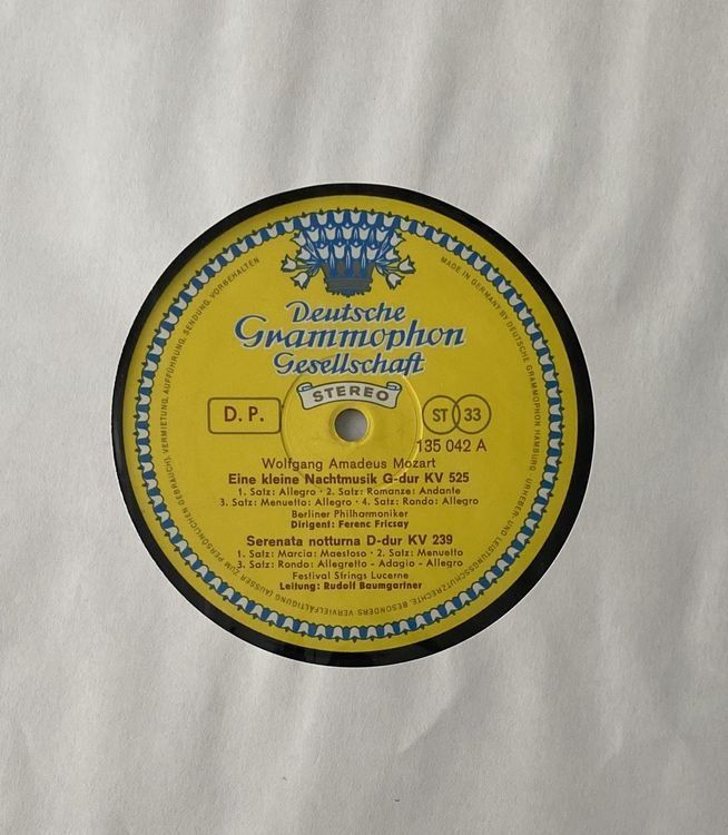 Schallplatten: Mozart, Haydn, Abendliche Serenade – Gebraucht aus Flums von Empe1 2