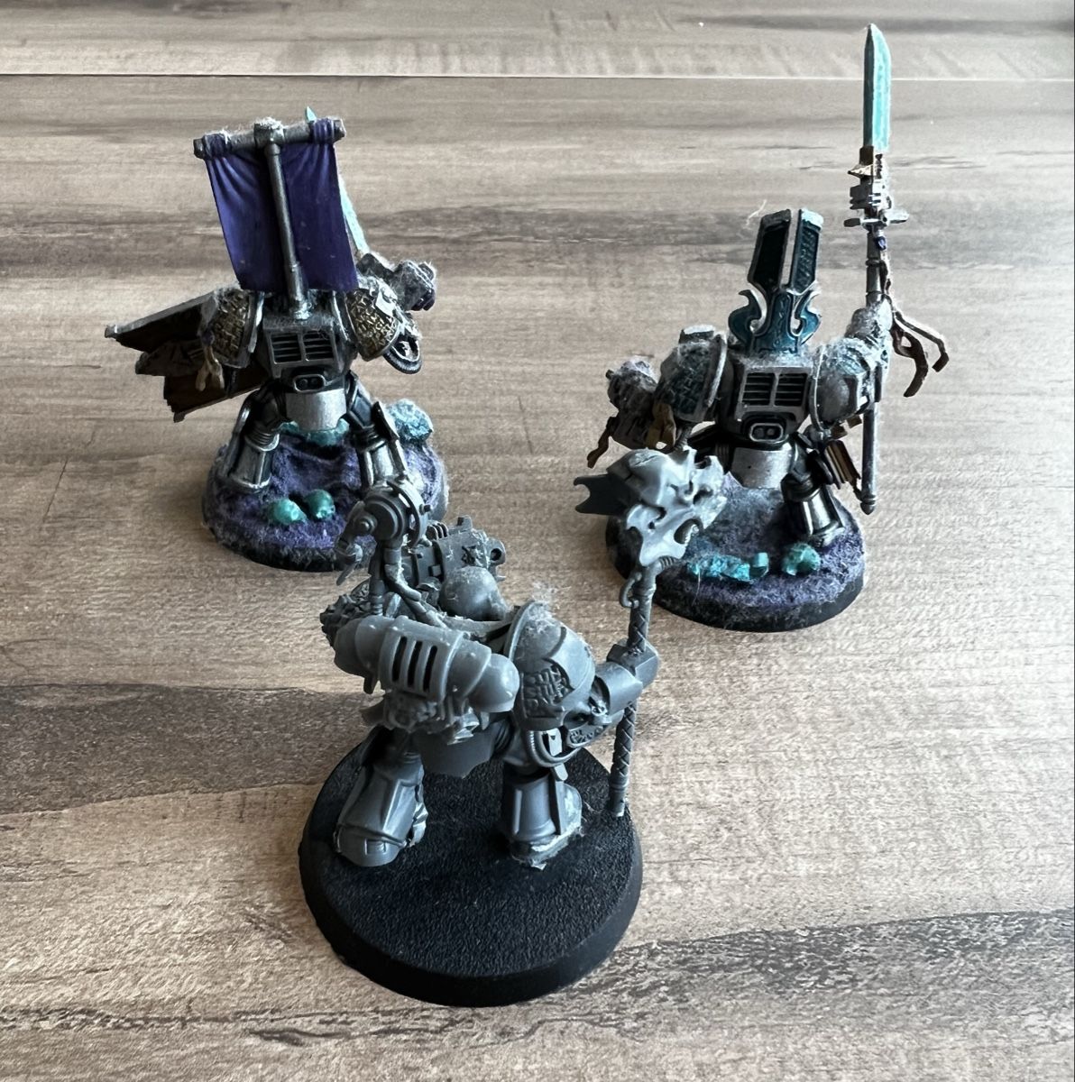 Giochi: Warhammer 40k Grey Knights (Kitbash) - 3 Modelle – Usato da Othmarsingen venduto da stephiesheena 1