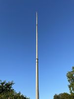 Fahnenstange, Metall, ca. 10m