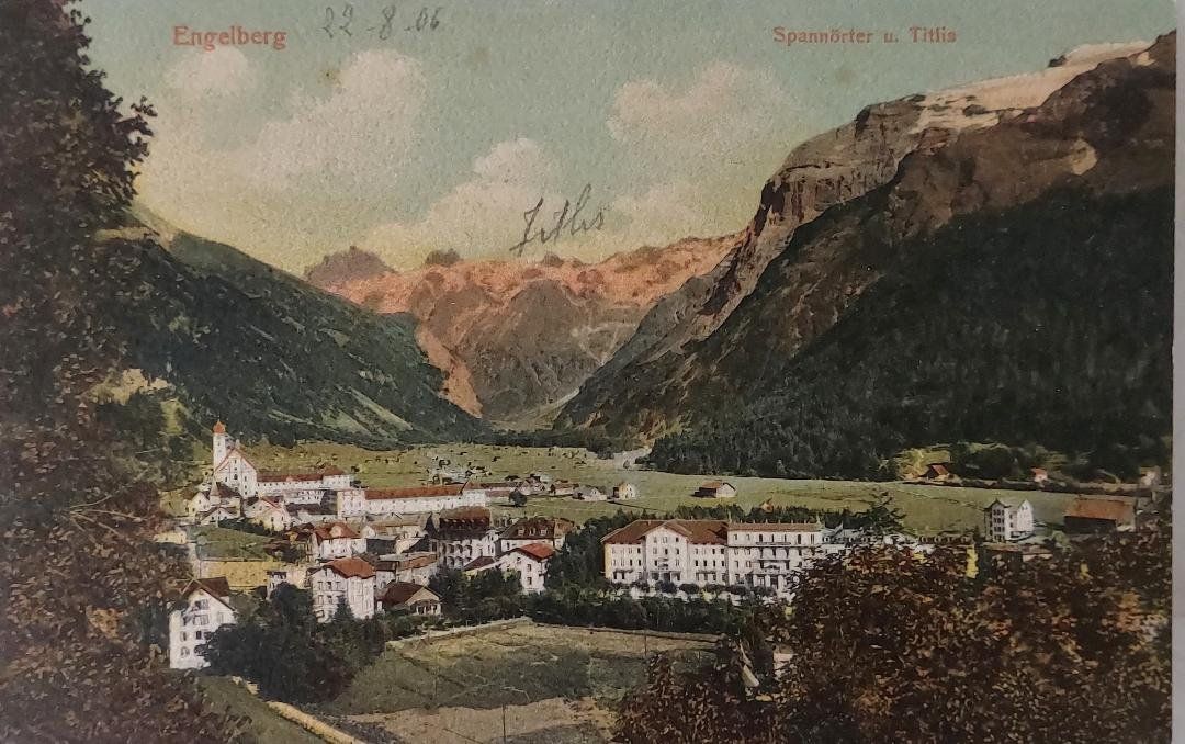 Cartoline postali: ENGELBERG - 1906 – Usato da Delémont venduto da Domdom1