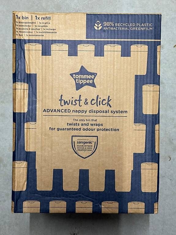Tommee Tippee Cestini per rifiuti: Tommee Tippee Twist & Click - Windeleimer - NEW – Nuovo e nell'imballaggio originale da Buchs SG venduto da bel_8bxl