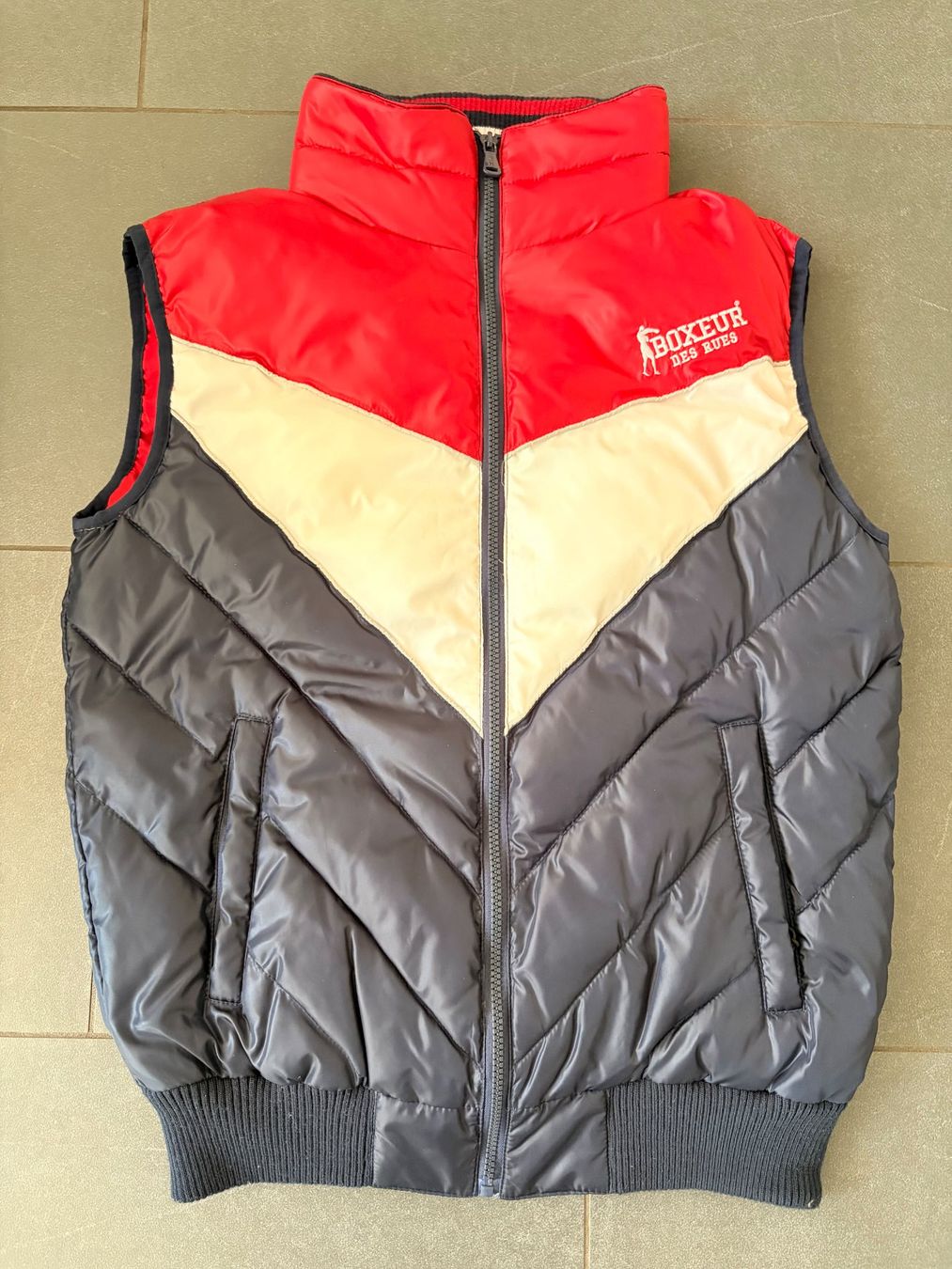 Boxeur Des Rues Gilet & Giacche: Boxeur des Rues Bicolor Steppweste - Grösse M – Usato da Allschwil venduto da roberto.reck
