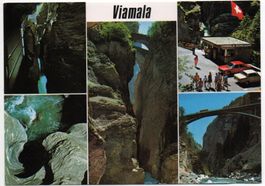 THUSIS Viamalaschlucht Auto