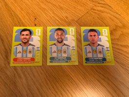 ARG 12, 16 und 18 Panini FIFA World Cup WM 2026