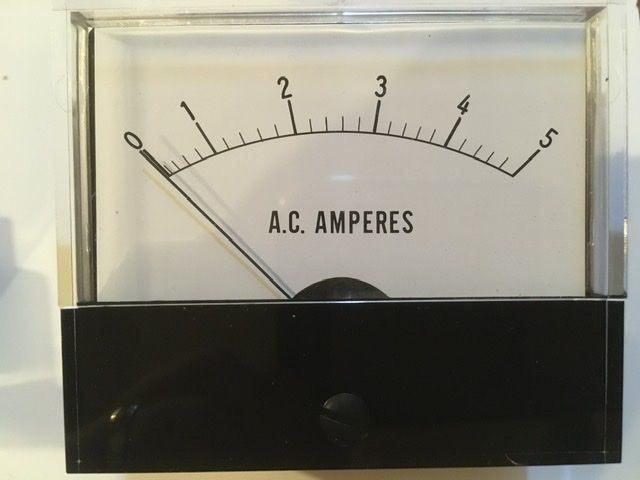 Messen: Dreheiseninstrument  0~5A AC – Neu und originalverpackt aus Brugg AG von Pedro4