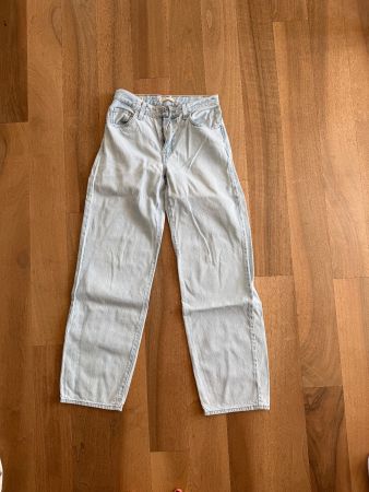 Levis Jeans Damen Baggy Dad Grösse 24 Hellblau
