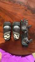 iXS Knieprotektoren & Troy Lee Designs Handschuhe Grösse L
