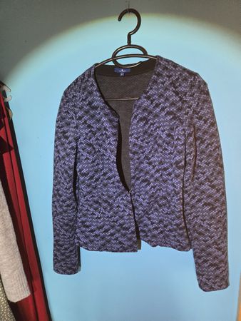 Tom Tailor Strickjacke, Gr. S, blau-schwarz, Top Zustand!