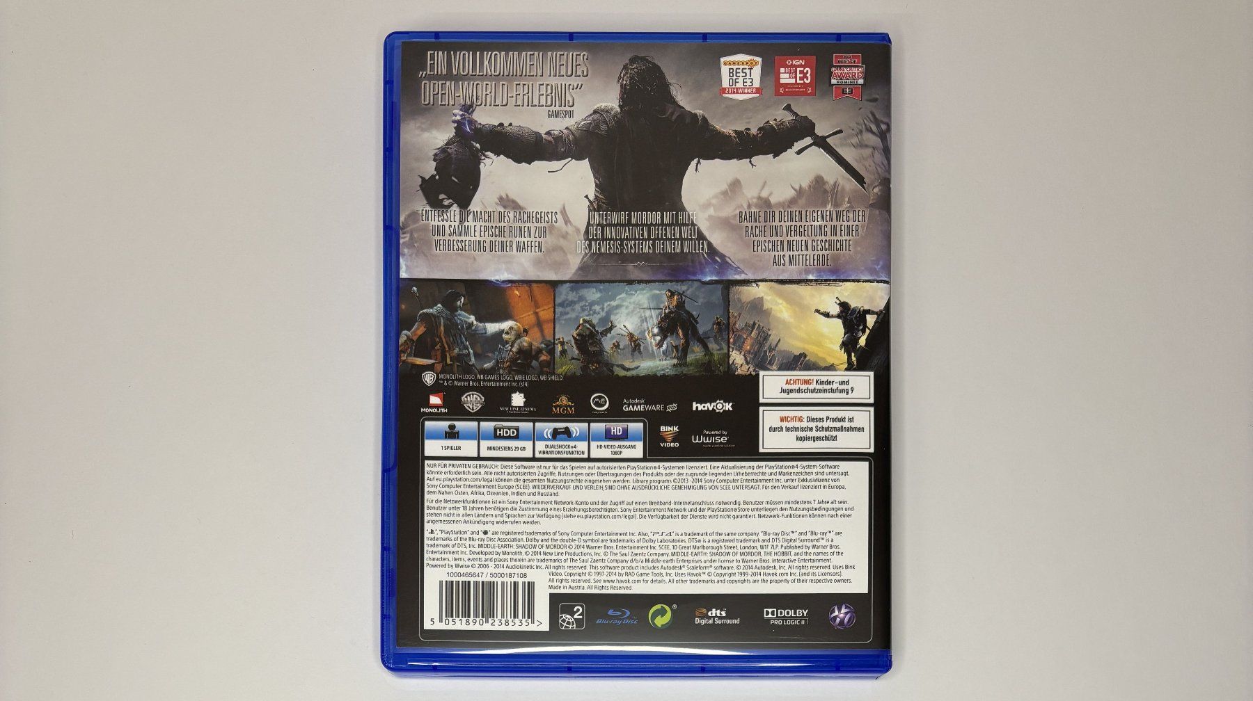 Spiele: PS4 - Middle-Earth: Shadow of Mordor – Gebraucht aus Allschwil von Bullach 2