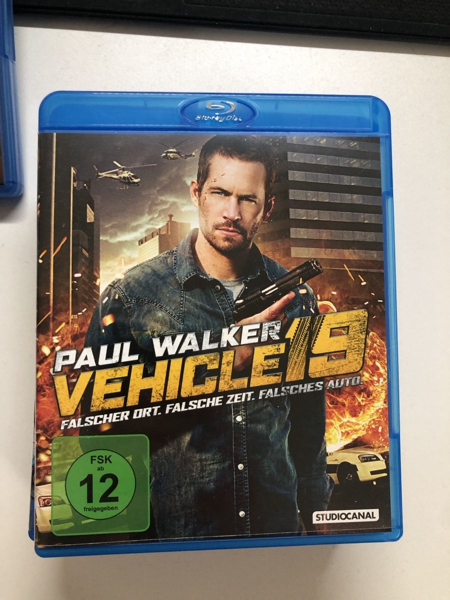 Tutti i DVDs: Blu-ray Vehicle 19 mit Paul Walker, Action – Usato da Stein AG venduto da isi_R35