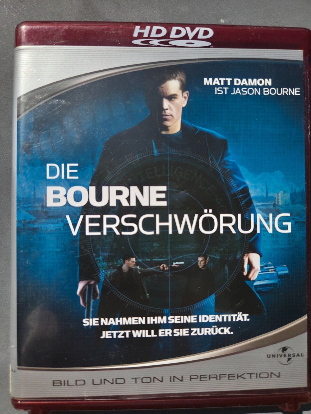 Tutti i DVDs: HD DVD - Die Bourne Verschwörung – Usato da Aldesago venduto da lusuardi