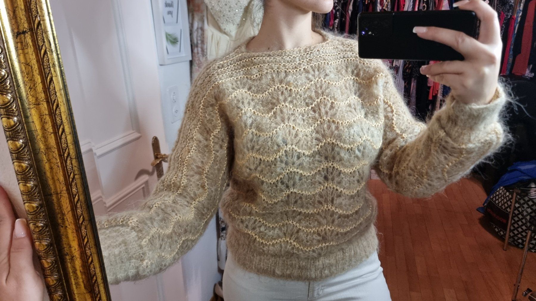 Pullover & Sweatshirts: Kuscheliger Vintage Mohairpullover Gr.38/40 – Gebraucht aus Wald ZH von CapLux 1