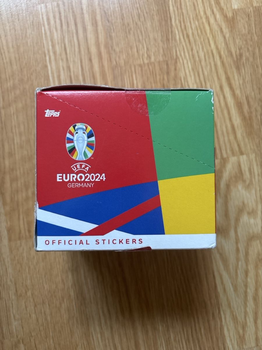 Topps Carte collezionabili: Topps EURO2024 Germany Box à 100 Packs – Nuovo e nell'imballaggio originale da Therwil venduto da leo1974 1