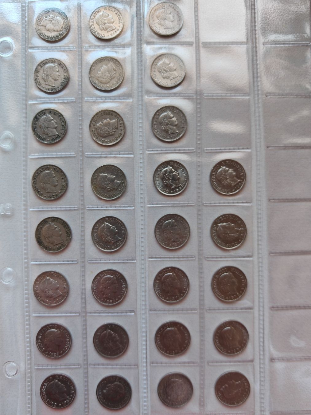 Tutti le monete: 93x 5 centimes 1907-1990 – Usato da Bex venduto da sni_q7lh 2