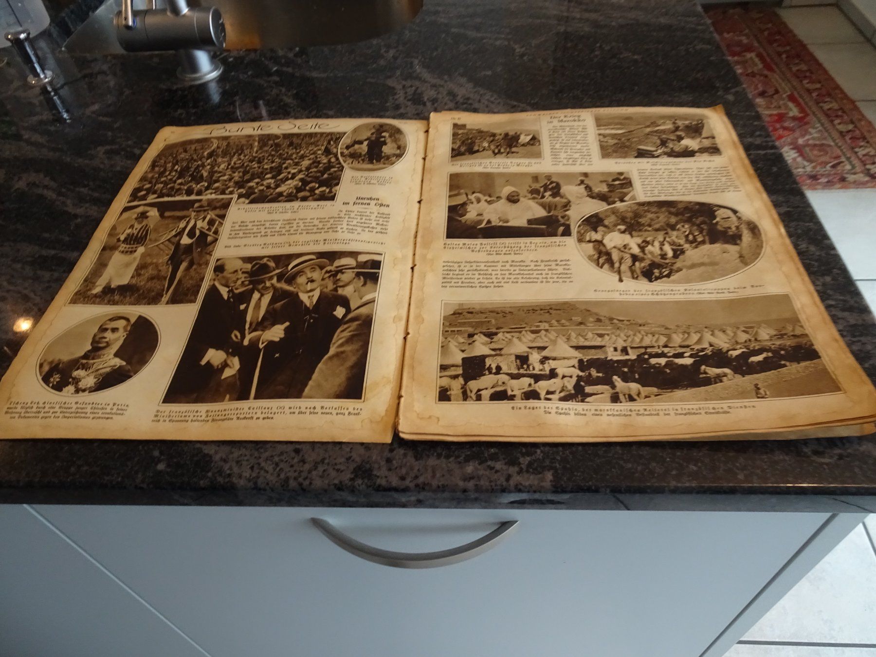 Revues & Magazines: Schweizer Illustrierte Zeitung"  Vom 2.Juli1925 Über 100 Jah – D'occasion à Zürich par Roulet 2