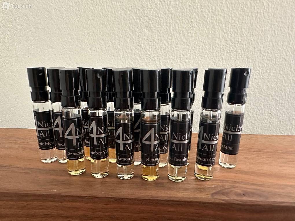 Profumi & Eau de Toilette: Niche 4 All - 2ml Tester Dupes – Usato da Treiten venduto da reelage