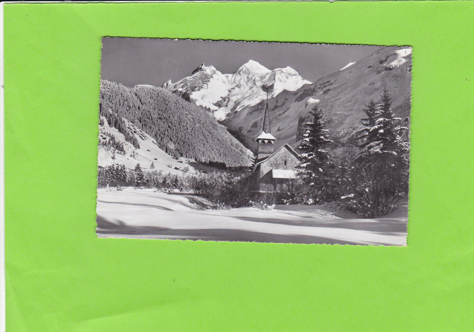 Cartoline postali: Kandersteg, kath. Kirche – Usato da St. Peterzell venduto da neckertal