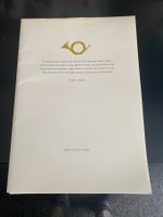 Speziel Buch / 50 Jahre Alpenreisen / Gemeinde Unterschrifft