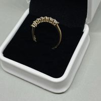 Moissanite-Diamant Ring, Silber 0.7 ct - Gr. 62