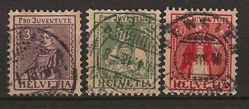 Tutti i francobolli: PJ017 - Pro Juventute 1917 obl. – Usato da Trélex venduto da Phil_Albert