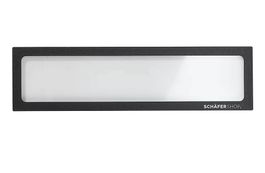 4 neue Magnetrahmen, für Überschriften, Querformat 225x60mm