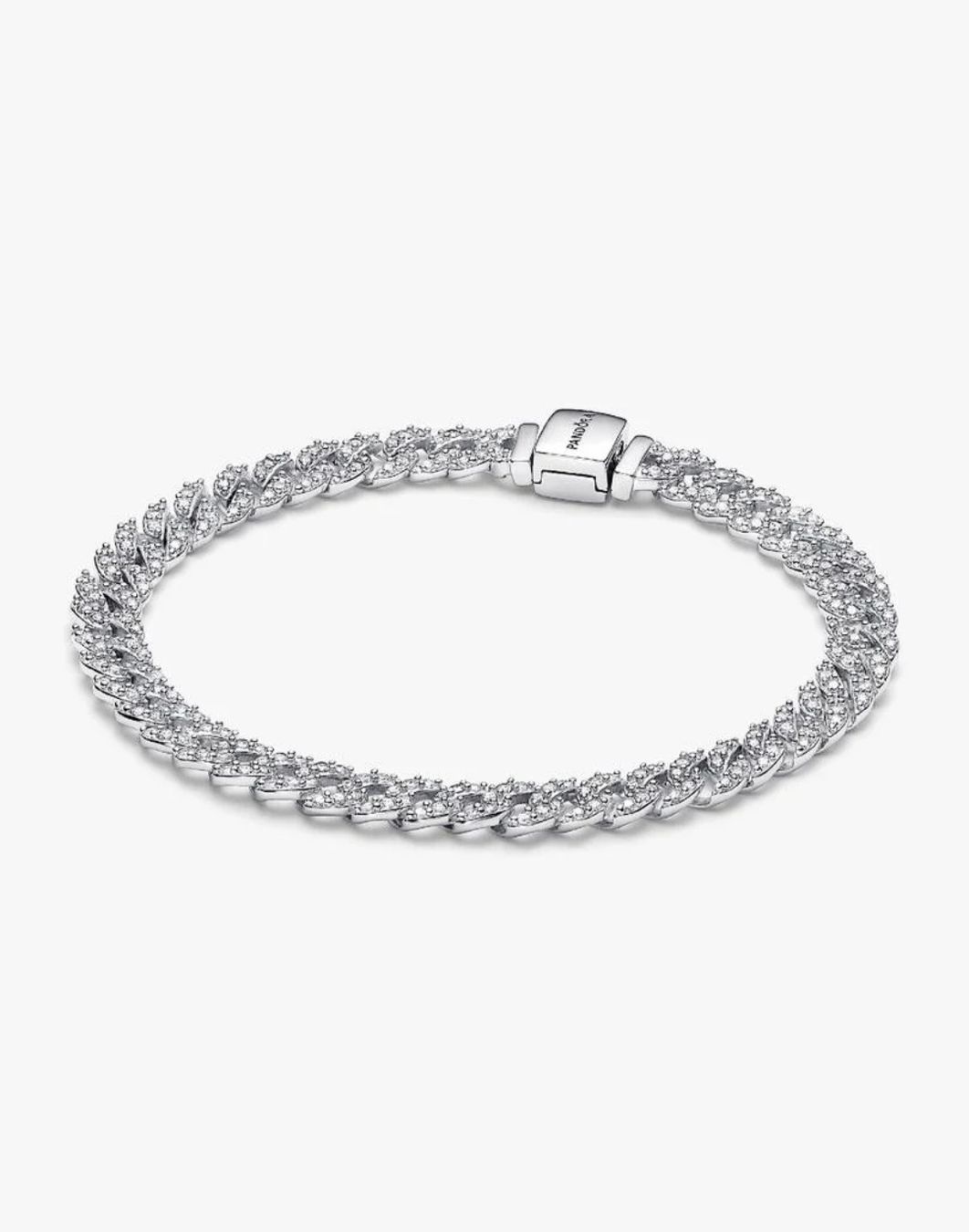 Pandora Bracciali & Braccialetti: Pandora Timeless Pavé Cuban Armband - 20cm – Nuovo (secondo la descrizione) da Muhen venduto da Savana16 1