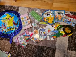 Pokémon Party Set Deko Figuren Sticker neu