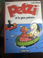 Bande dessinée Petzi et le gros poisson Casterman
