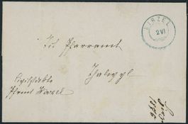 ZH Hirzel - Zwergstempel - Brief