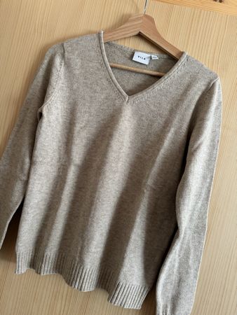 VILA Strickpullover, Beige, Grösse M, Top Zustand!