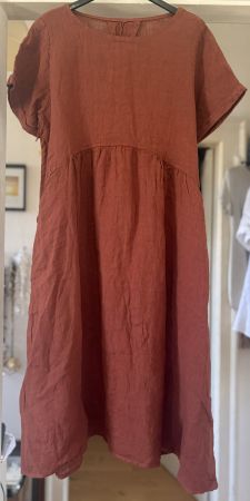 ROBE EN LIN!! M SOLDES DE FIN DE SAISON