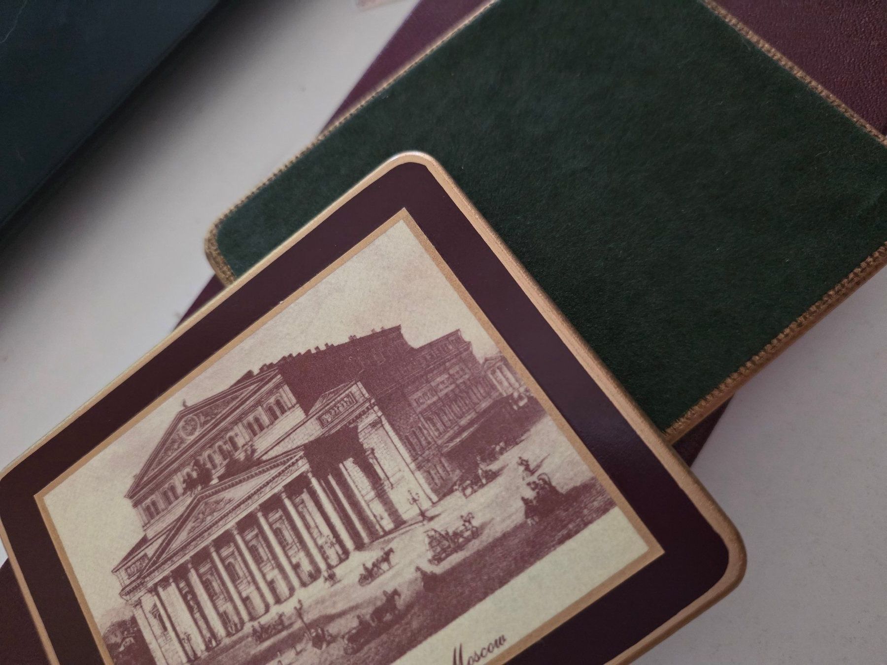 Sottobicchieri: Set de 4 sous-verres "Moscou vintage" – Nuovo (secondo la descrizione) da Genève venduto da BruceKampbell 5