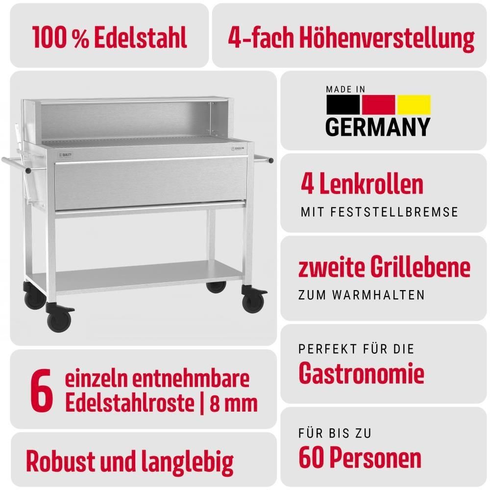 Grils: Schickling Profistar II Holzkohlegrill – Neuf avec emballage d'origine à Bottighofen par zaap 2