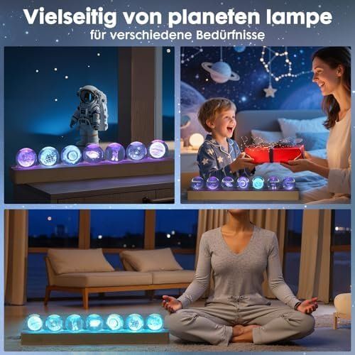 Lampade: 3D Planeten Nachtlicht – Nuovo e nell'imballaggio originale da Hundwil venduto da Stallone5 5