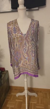 Bluse Chris Line Casual Paisley Grösse XL 