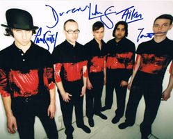 Maxïmo Park Autogramm signiert Foto 20x25cm
