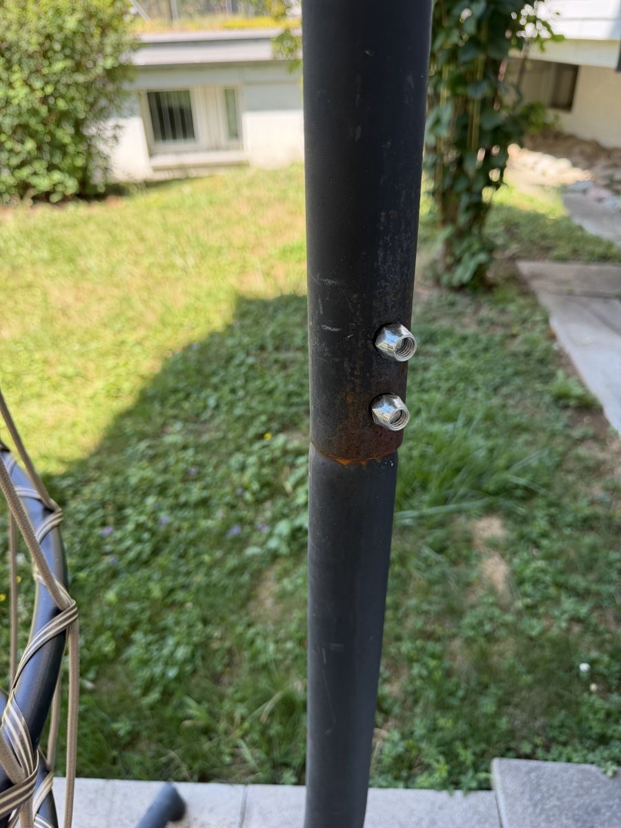 Poltrone pensili da giardino: Hängesessel mit Kissen braun/beige – Usato da Regensdorf venduto da __Claudia_ 2