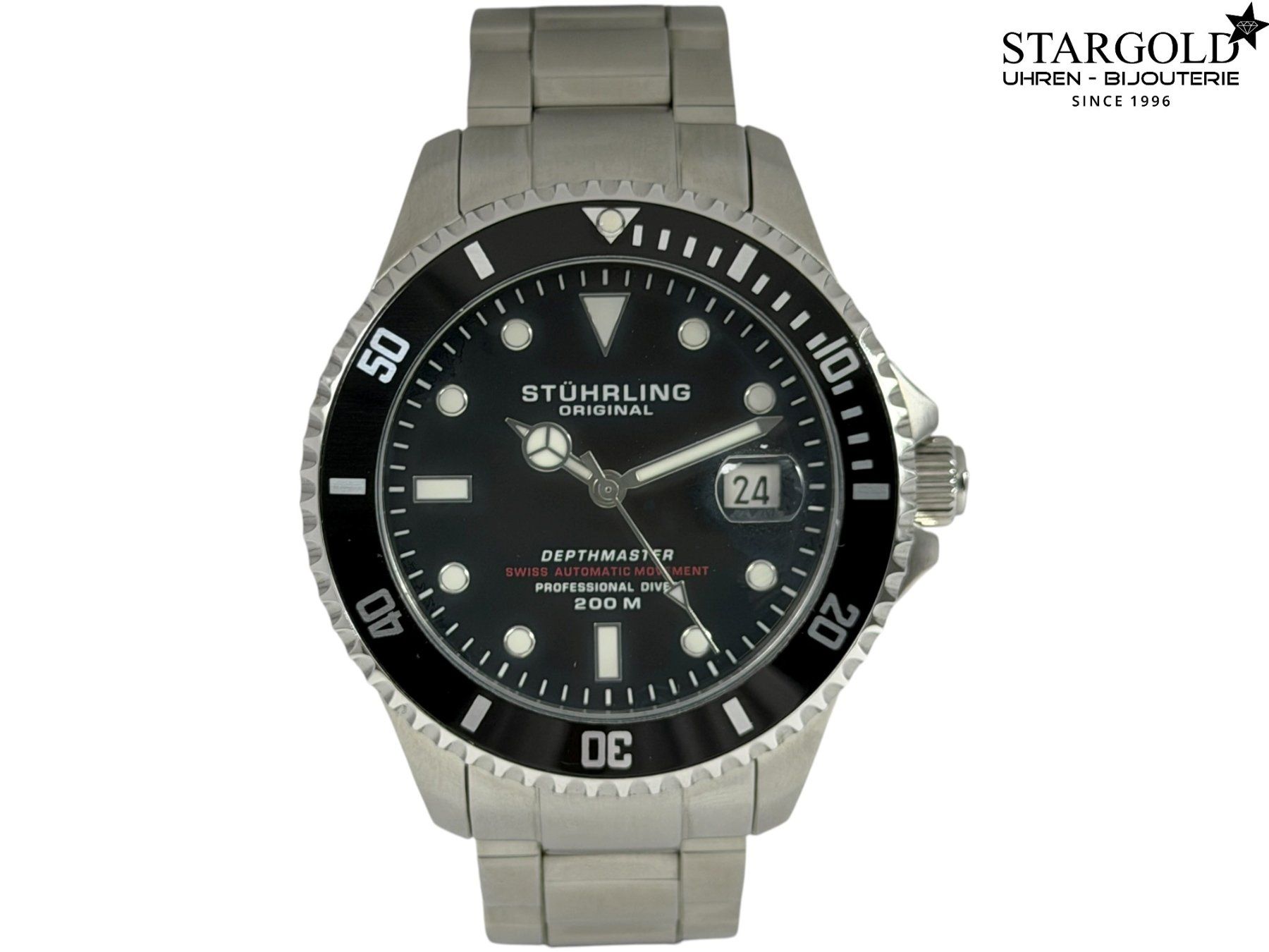 Orologi: Stührling Swiss Movement Depthmaster - 883.01 – Usato da Zürich venduto da Stargold-Uhren