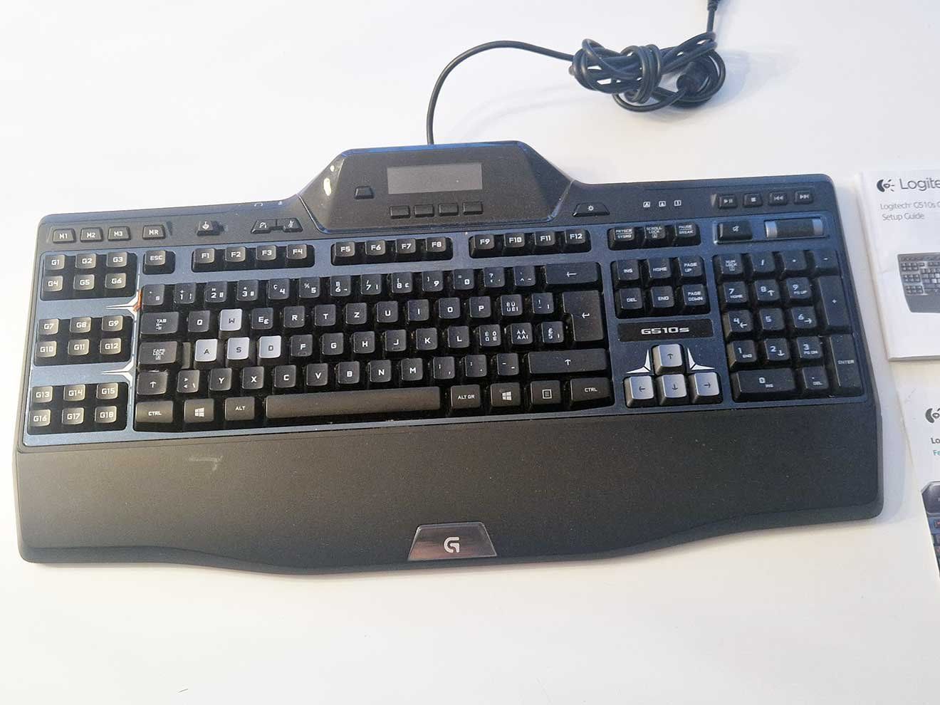 Logitech Tastiere: Logitech G510S Gaming Keyboard TipTop - SELTEN – Usato da Thun venduto da videogeek 9