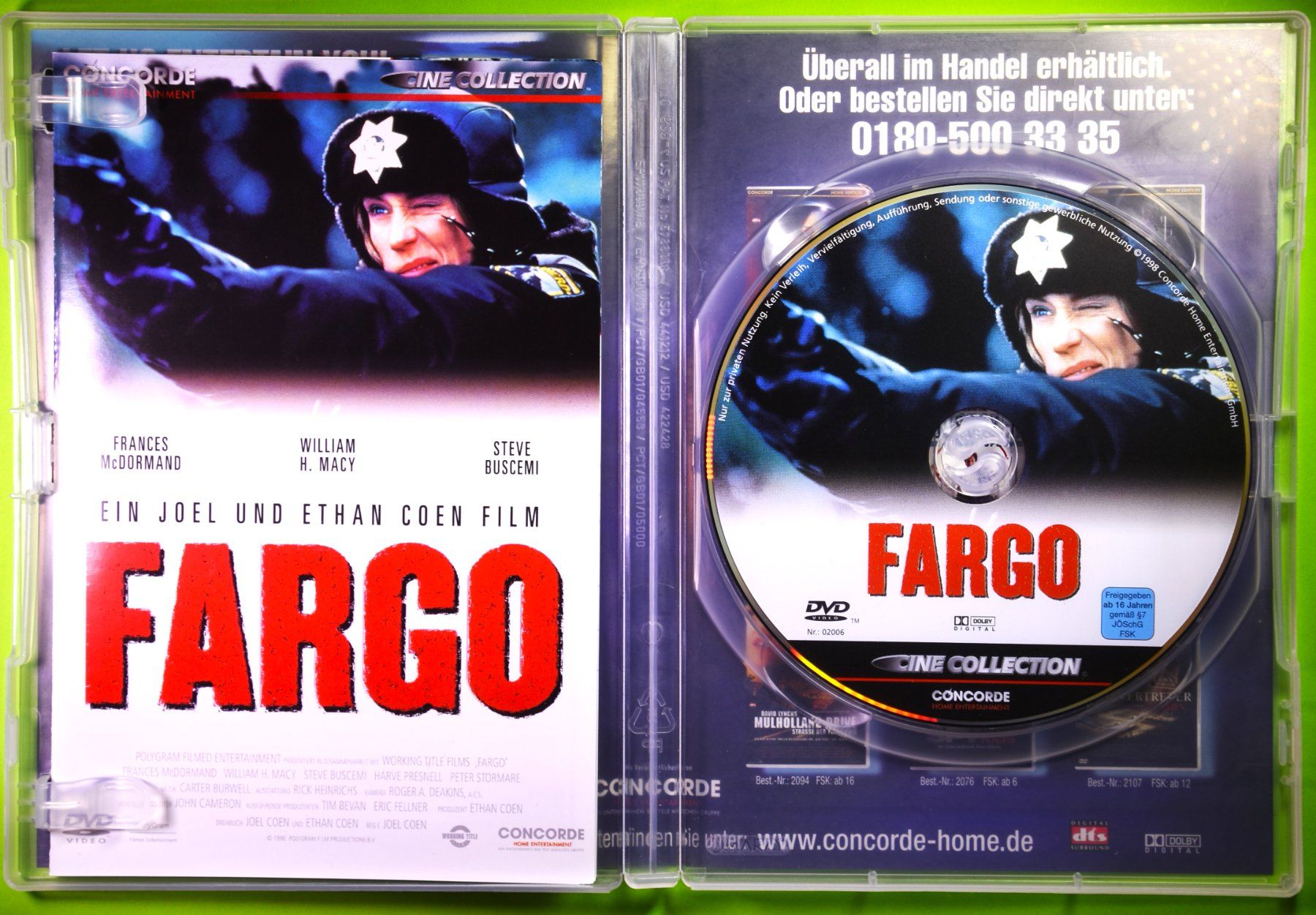 Tutti i DVDs: FARGO - NACH EINER WAHREN GESCHICHTE - ABSOLUT TÖDLICH ! – Nuovo (secondo la descrizione) da Luzern venduto da piro12 3
