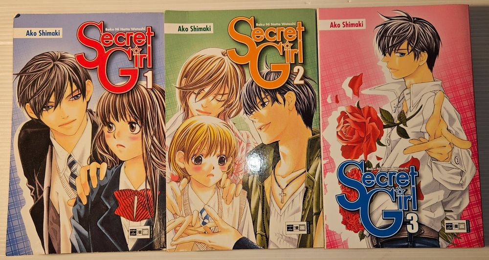 Fumetti: Secret Girl 1 bis 3 von Ako Shimaki (Autor) Deutsch Manga – Usato da Münchenstein venduto da vitalfit