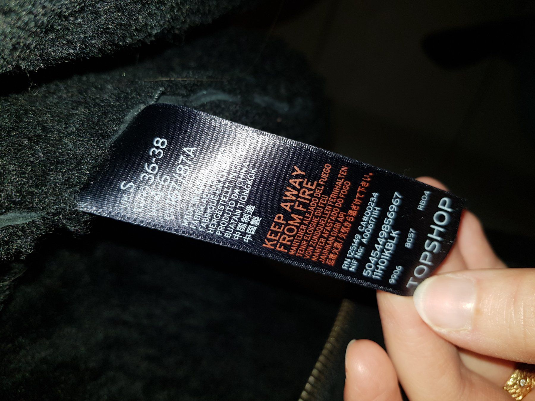 Topshop Giacche: Lammfelljacke / Shearling echt, TOPSHOP – Usato da Urtenen-Schönbühl venduto da chrebeli1 4