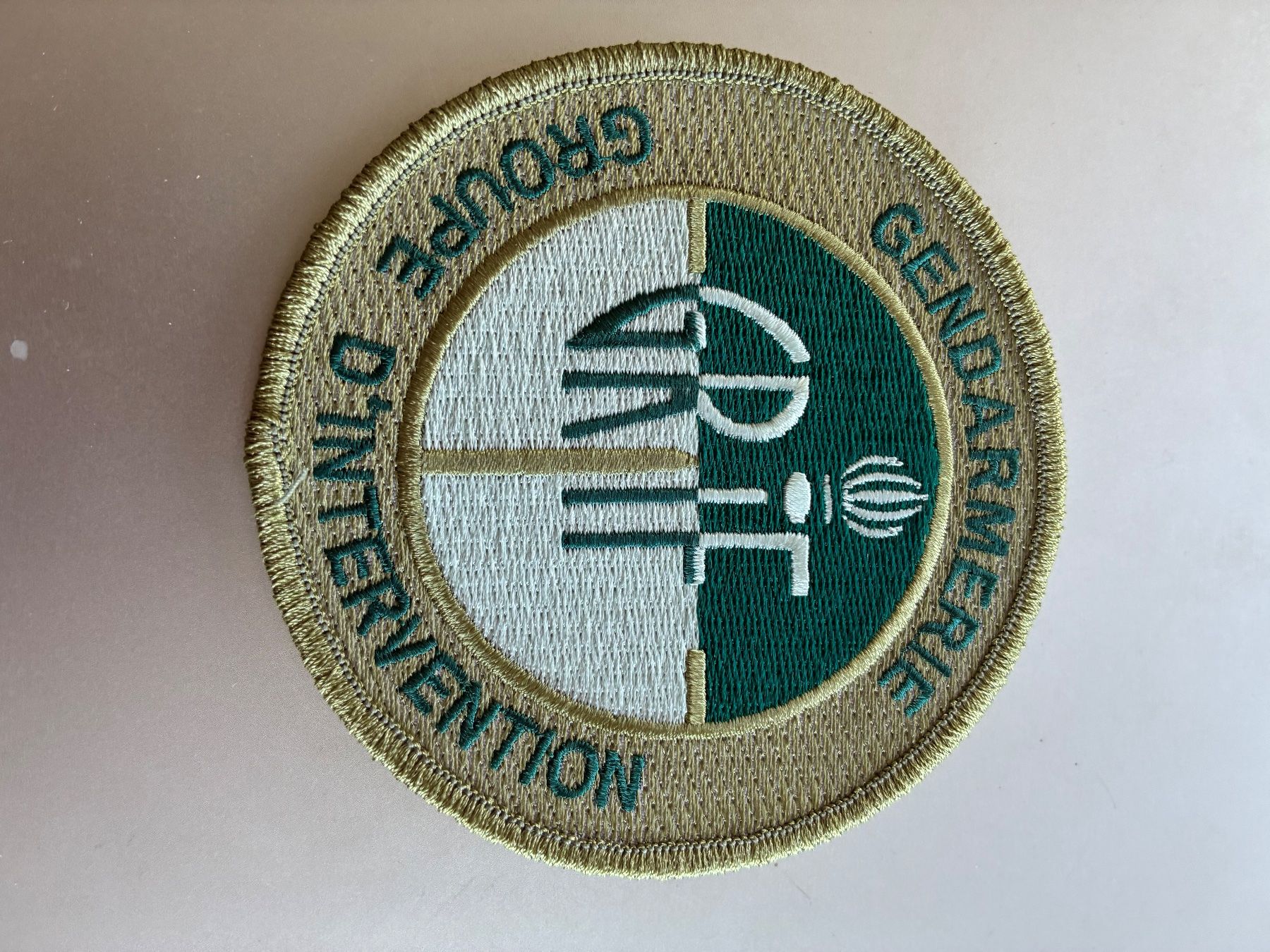 Schweizer Armee Placchette & Badge: typ 3 Gendarmerie GRIF – Usato da Oberiberg venduto da stab