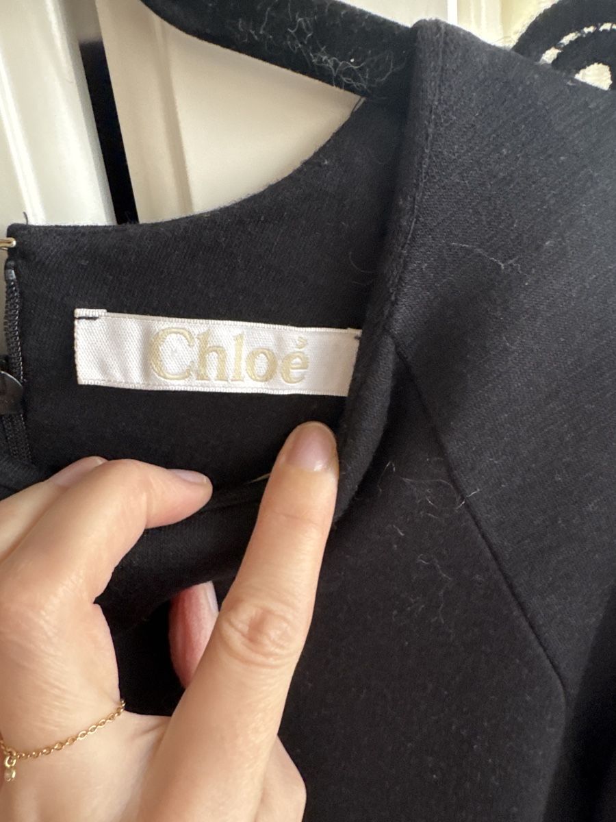Chloé Vestiti: Robe Chloé en laine – Usato da Lausanne venduto da Meganelausanne 1