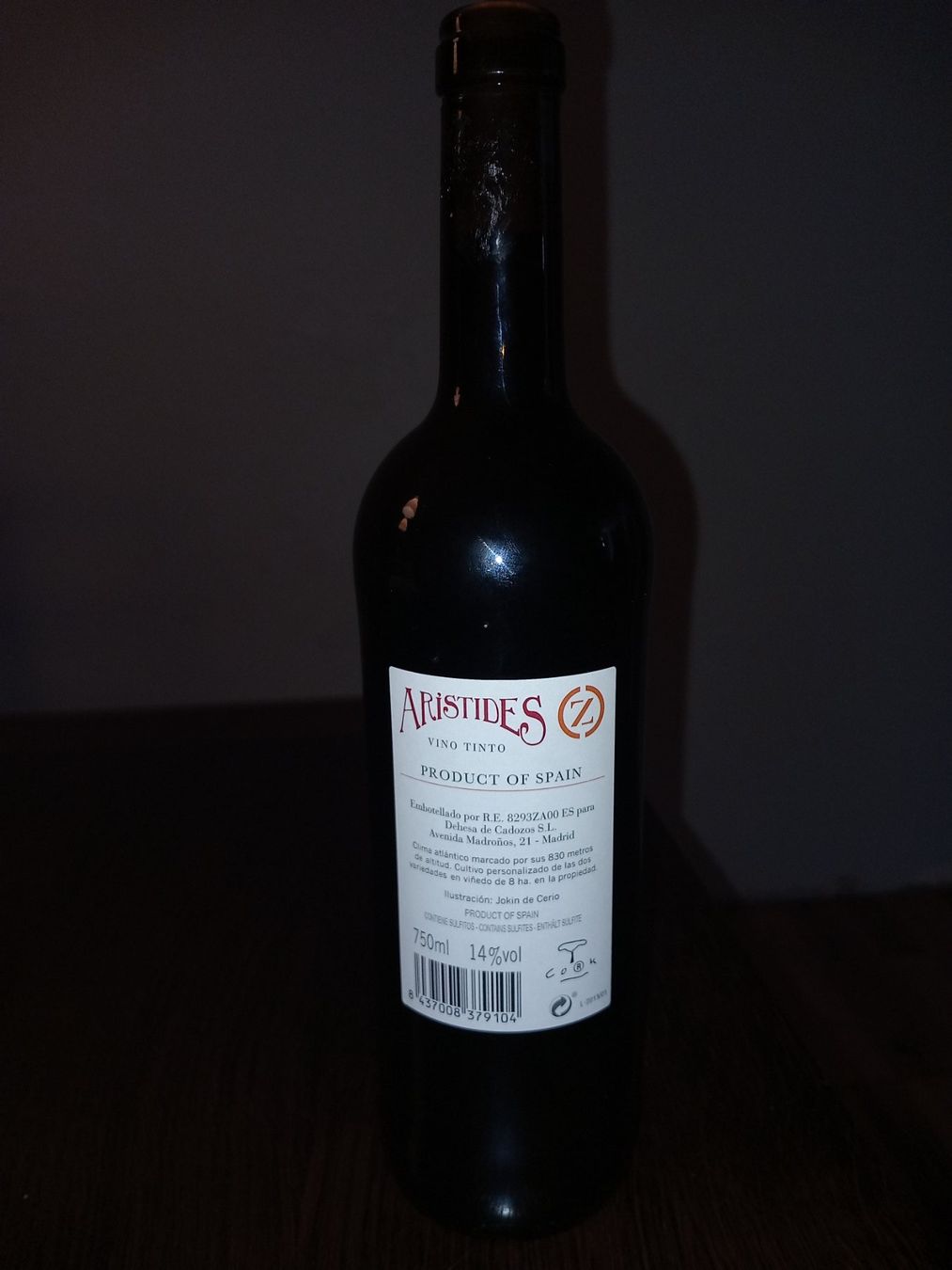 Vino: Aristides vino tinto dehesa de cadozos – Nuovo (secondo la descrizione) da Le locle venduto da juliensaran 2