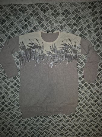Wollenpullover grau 38