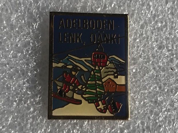 Plaketten & Abzeichen: Adelbode Lenk dänk Pin – Gebraucht aus Itingen von Bebbi6569
