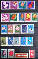 POLSKA 1964: Fleurs de jardin, recherche spatiale, **