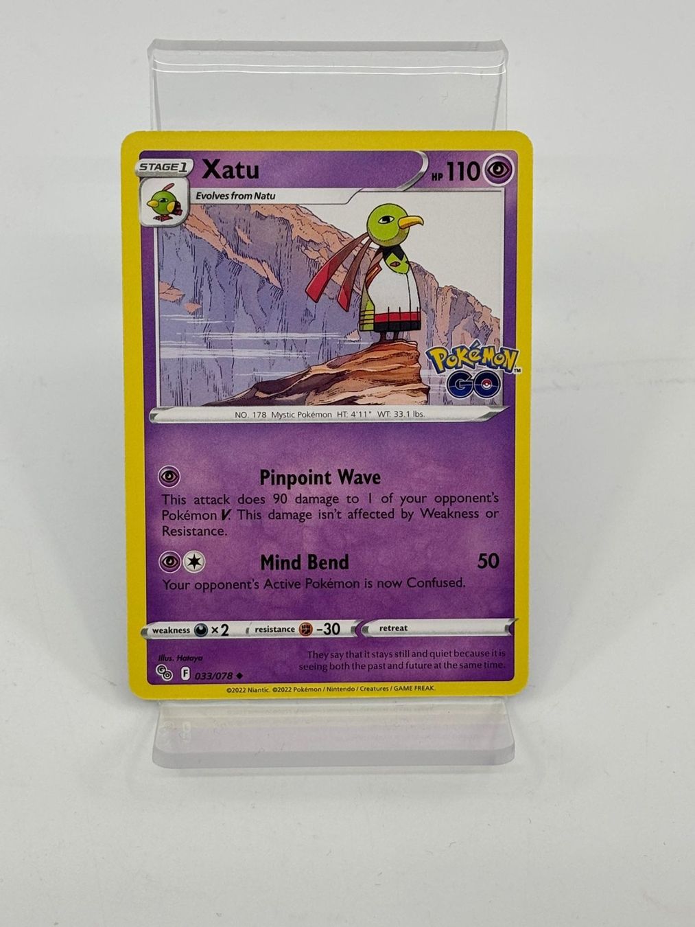 Pokémon Sammelbilder & Trading cards: Pokemon Xatu 033/078 – Gebraucht aus Herisau von Pokemon2026